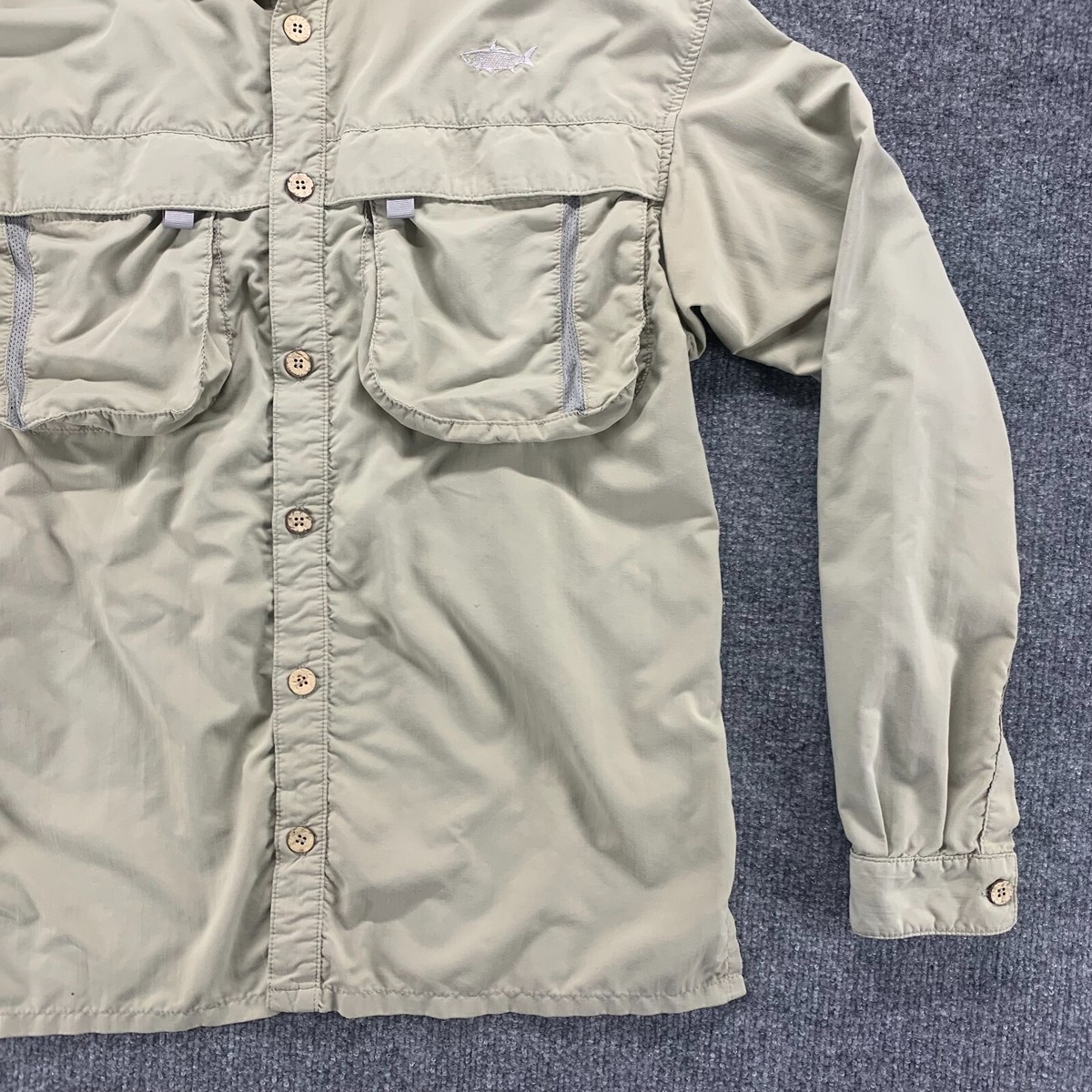 Blouse boutonnée satinée - beige | be camaïeu