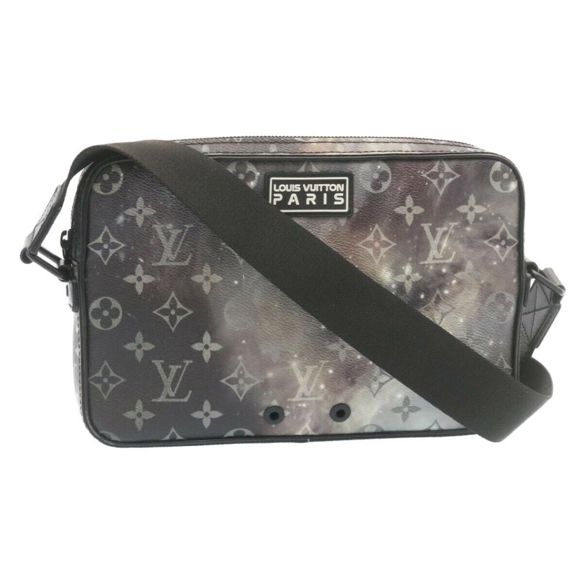 Louis Vuitton Alpha Messenger Monogram Galaxy Black Multicolor in Coated  Canvas with Black-tone - US