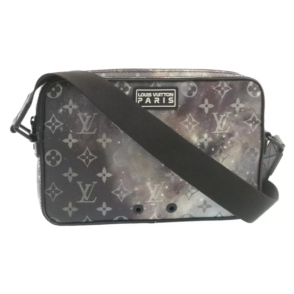 LOUIS VUITTON Monogram Galaxy Alpha Messenger Shoulder Bag M44165 LV Auth  knn044