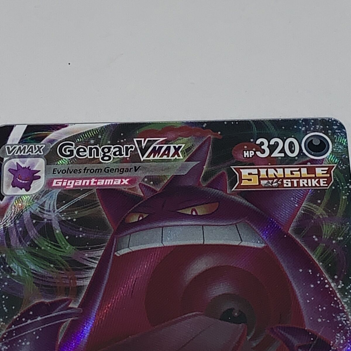 Pokemon Card GENGAR VMAX 157/264 Fusion Strike Full Art- Single