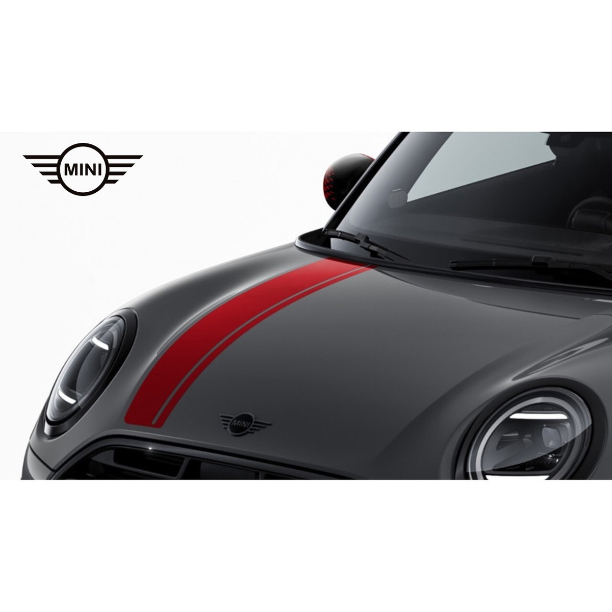 Genuine MINI F65 F66 F67 JCW Engine Hood Decals Adhesive Film