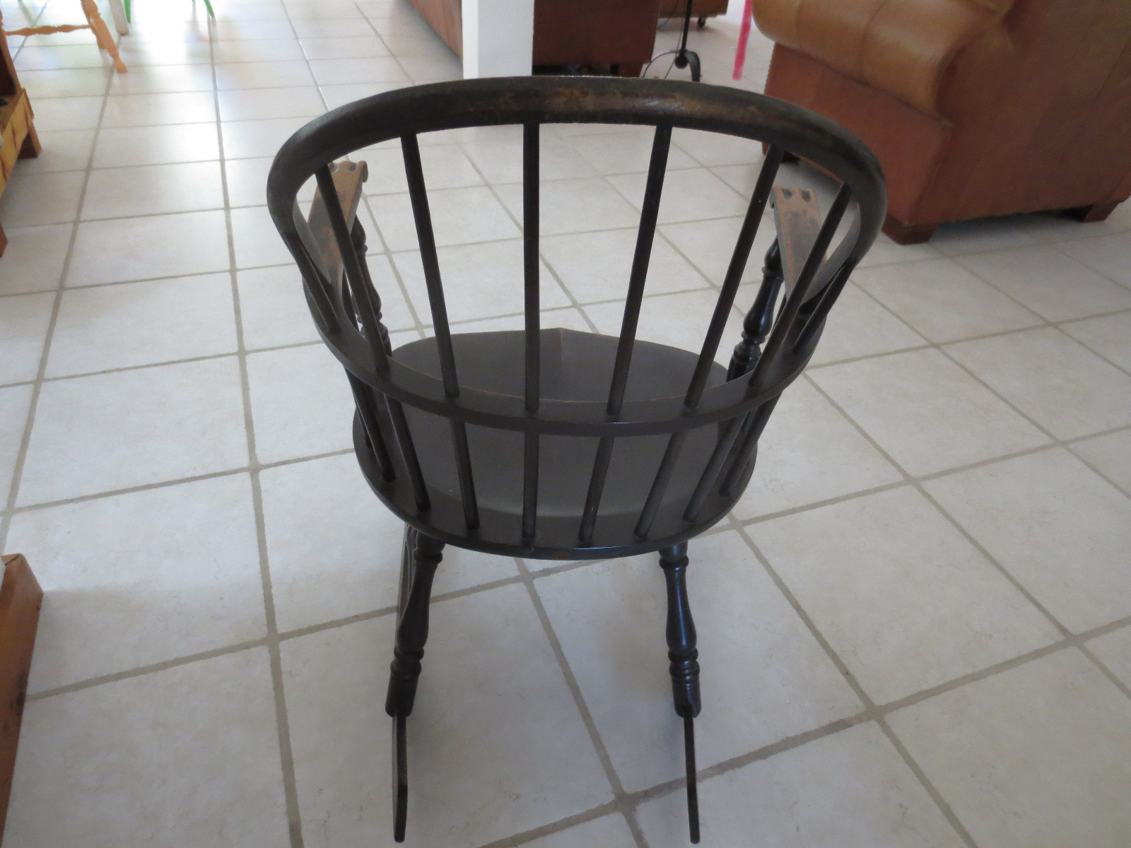 Antique Crocker Chair Company Windsor Rocker Sheboygan Wisconsin
