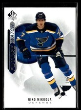 2020-21 SP Authentic Future Watch Acetate Niko Mikkola St. Louis Blues #228