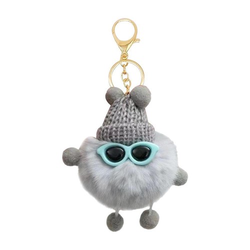 Small briquette keychain Cute Bag Hanging Decoration Little Keychain Doll D0P1 - Picture 6 of 25