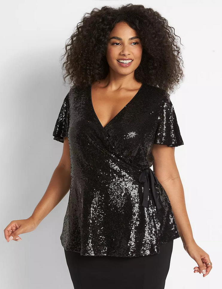 Sequin Lane Bryant Evening Tops Lane Bryant Christmas Dresses Deals