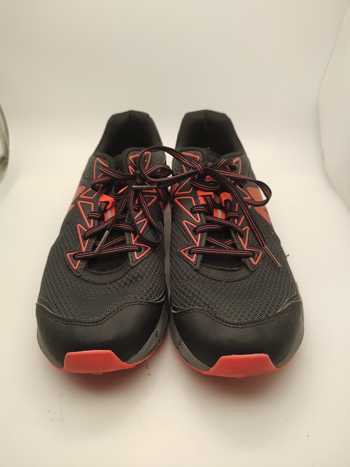 Scarpe da donna nere arancioni Merrells taglia 8 5 J12574 Agility Fusion Flex Trail