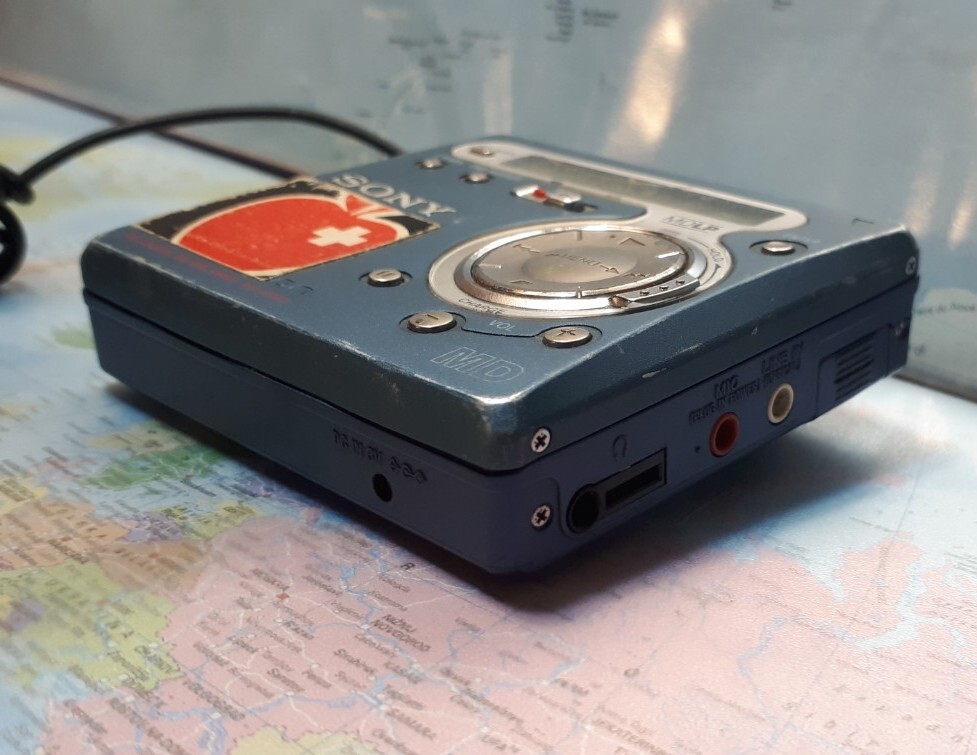 *Sony MiniDisc Walkman MZR700 Lecteur Enregistreur /Testé et