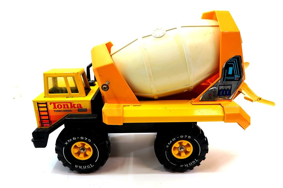 Vintage Tonka Tonka Concrete Mixer Truck Vintage Tonka Cement Mixer