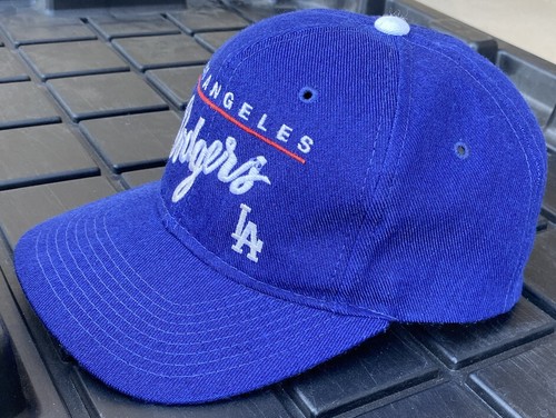 De colección Los Angeles Dodgers LA Barra Dividida Guión Youngan Snapback Sombrero Gorra MLB - Imagen 3 de 11