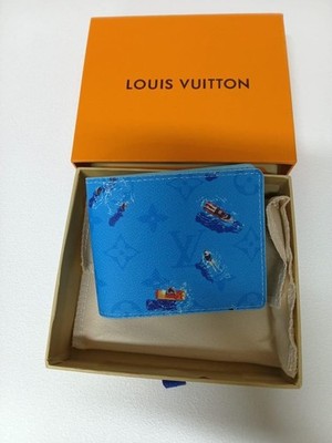 Louis Vuitton Blue Lagoon Slender Wallet