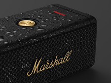 Altavoz Bluetooth Marshall Emberton II negro y latón