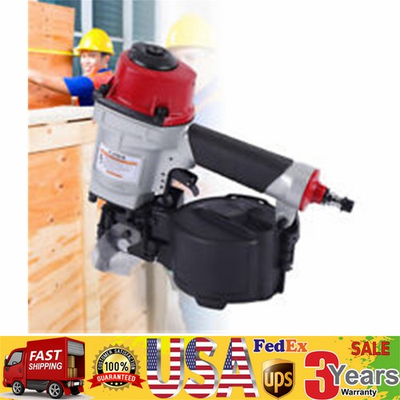 #ad #ad CN55 Pneumatic Coil Siding Nailer Industrial Portable Nail Gun 75psi 100psi $146.20
