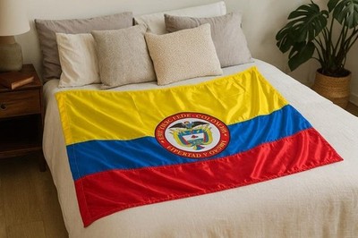 Colombia National flag team flag bandera de Colombia 140*90 cms