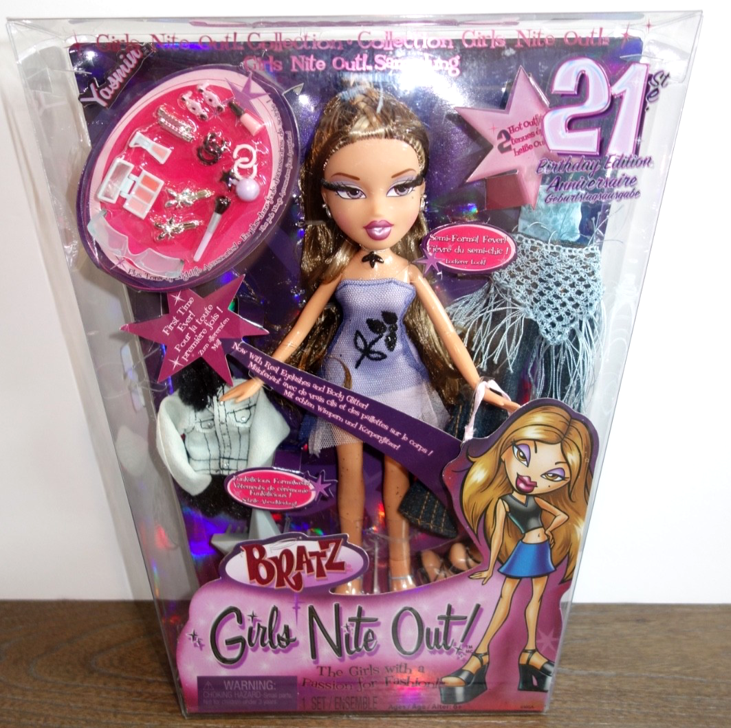 BRATZ Girls Nite Out! Collection YASMIN 21st Birthday Edition