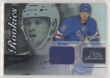 2015 Upper Deck Fleer Showcase Flair Row 0 Rookies Materials Oscar Lindberg 8em