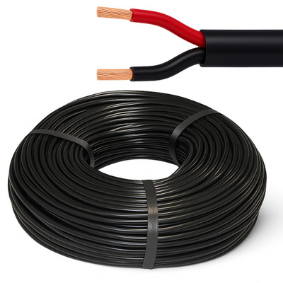 Auto Kabel 10 20 50m 2x0,75 2x1,5 2x2,5mm² FLRYy Fahrzeug KfZ Leitung Zweiadrig