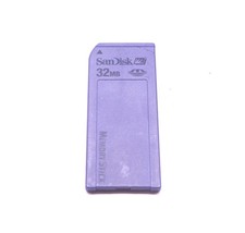 Sandisk Memory Stick 32mb SDMS-32 MagicGate Original Long Card Cybershot
