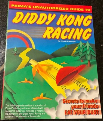 Prima's Unauthorized Guide to Diddy Kong Racing Nintendo 64