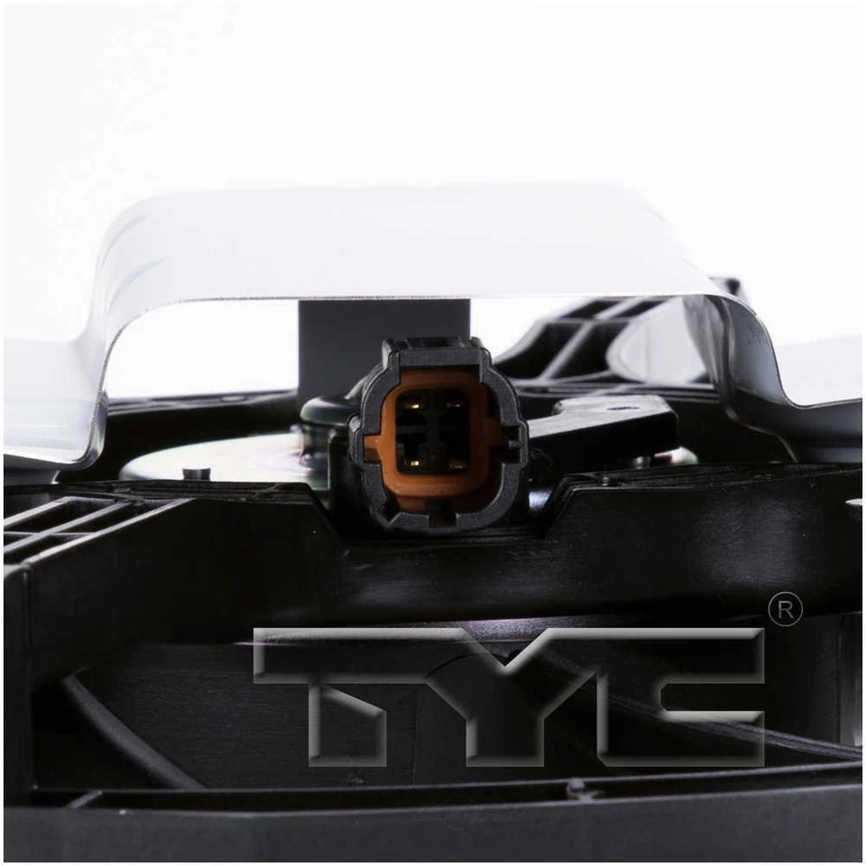 Ventilador de radiador y condensador doble para Nissan Altima Máxima TYC 2002-2008 Foto 3 de 4