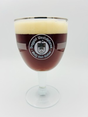 Westvleteren 33cl Belgisches Bierglas 2024 Trappiste Brandneu Craft Ale Bar
