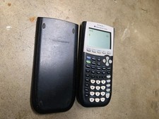 Texas Instruments TI-84 Plus Graphing Calculator with Cover Tested  Works