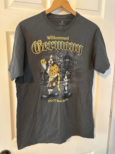 Herren Disney Parks EPCOT World Showcase Mickey/Goofy Germany T-Shirt Größe L - Bild 3 von 5