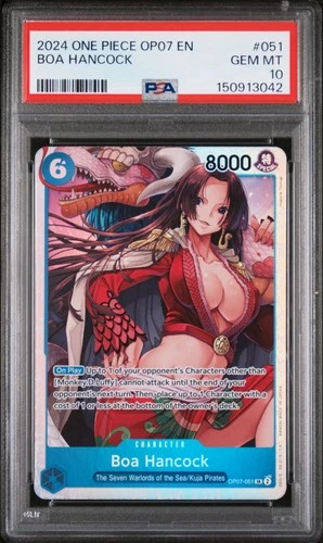 2024 ONE PIECE OP07-500 YEARS IN THE FUTURE #051 BOA HANCOCK PSA 10
