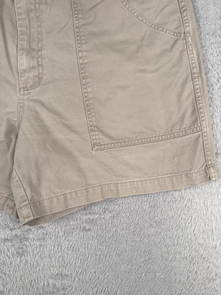 Cabelas Pantalones Cortos Hombre 38 Beige Carga 100% Algodón Sarga Tela Senderismo Camping 38x6 Foto 2 de 4