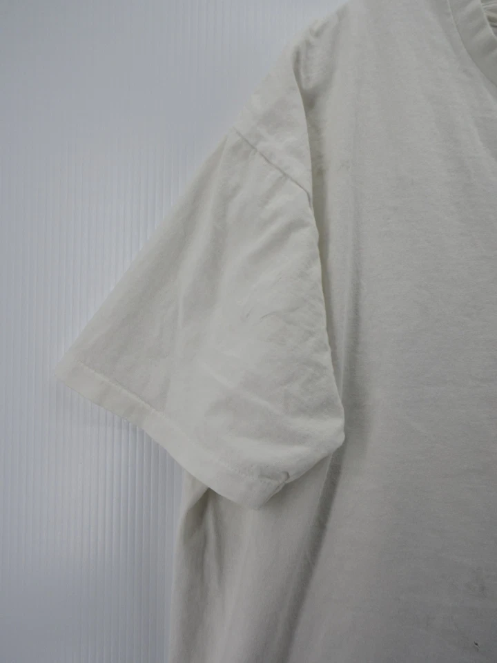 VINTAGE Umbro Shirt Men XL White 90s Soccer Abstract Geometric Double Sided * - Image 4 of 4