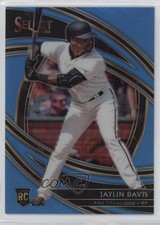 2020 Panini Select Premier Carolina Blue Prizm 17/35 Jaylin Davis #177 0q3