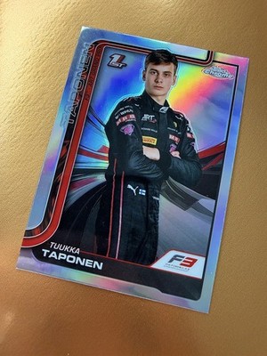 2025 Topps Chrome F1 Tuukka Taponen Refractor F3 Driver #62