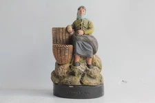 Terracotta fisherman l'Isle Adam n°1268 Cayeux sur mer (63699)