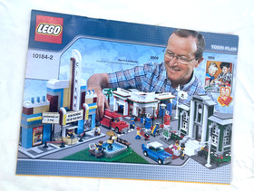 LEGO Instructions Booklet 10184 Town Plan