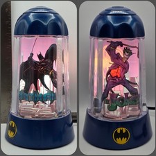 Lámpara de mesa vintage Batman Motion Light 2003 Rabbit Tanaka Night Light DC Comics