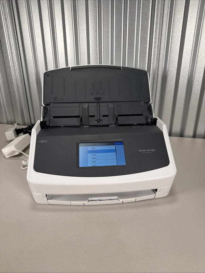 Fujitsu ScanSnap iX1500 Document Scanner - White/Gray - Image 2 of 4