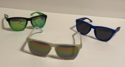 Knockaround -lot Of 3 Polarized Sunglasses PELOTONIA, Texas RANGERS, FAST LANES.