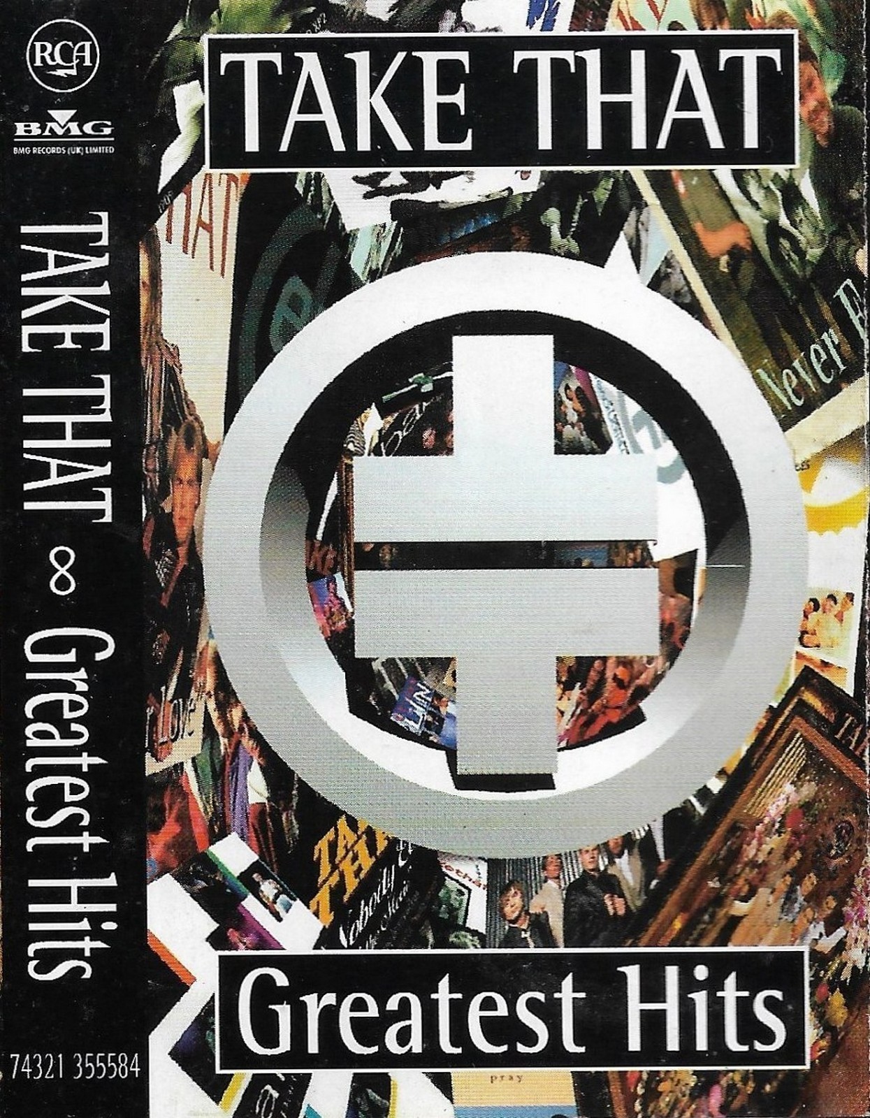 Take That ‎Greatest Hits CASSETTE ALBUM POP Europop, Compilation SPANISH ISSUE
