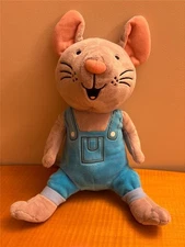 KOHLS Cares If You Give A Mouse A Cookie Laura Numeroff Plush Blue overalls