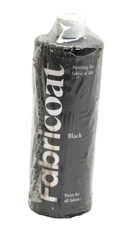 FabriCoat Fabric Paint for Restoring or Changing Color of Upholstery Black 17oz