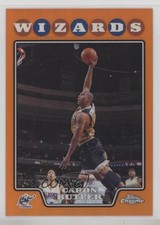 2008-09 Topps Chrome Orange Refractor 438/499 Caron Butler #73 7n6