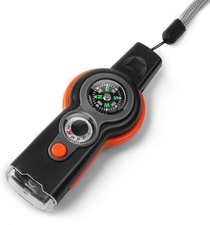 Emergency Survival Function Whistle, Outdoor Multifunctional Tool Safety Whistle