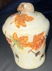 *VINTAGE* (1) GKRO Fall & Autumn Themed Salt Or Pepper Shaker w/ Stopper Cork — photo 2