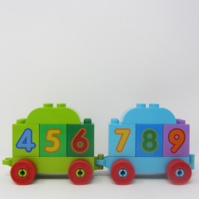 LEGO DUPLO 10847 Number Train &ndash;Complete Retired Set with Minifigs Dream Toy 2017