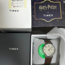 Orologio da polso TIMEX x Harry Potter al quarzo unisex verde indaco nuovo