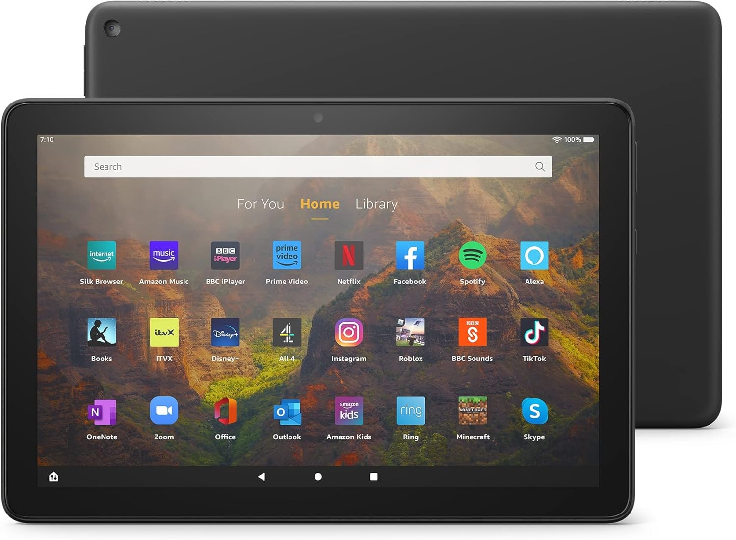 Amazon Fire HD 10 Tablet 32GB 1080p Full HD Nero