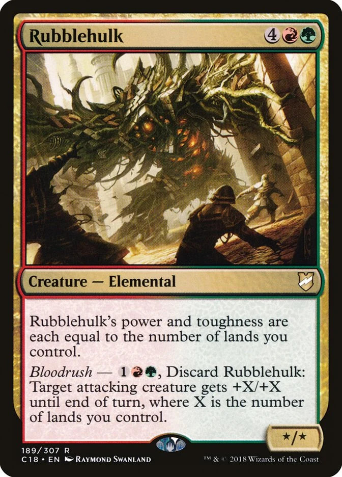 Rubblehulk [Commander 2018] Lightly Played