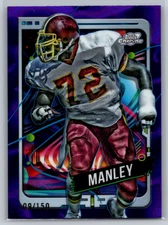 Dexter Manley 2024 Topps Cosmic Chrome Purple Nebula Refractor /150 #100