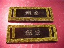 CIVIL WAR UNION MEDICAL SERVICE SHOULDER BOARD STRAPS USED TYPE 2