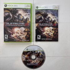 Supreme Commander 2 (Xbox 360) CIB Tested