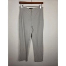 MARITHE FRANCOIS GIRBAUD Grey Tailored Flat Front Dress Pants Women's Size 29